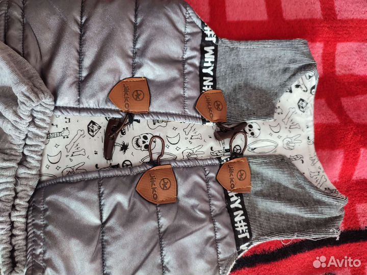 Жилетка, штаны, ползунки