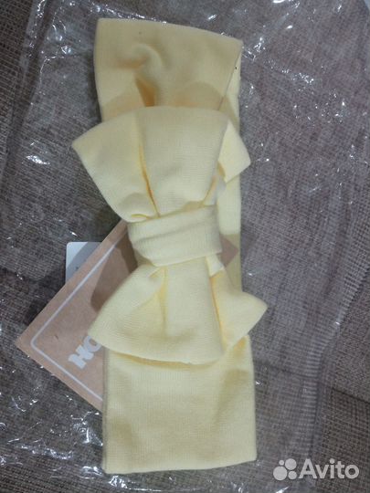 Повязка для волос с бантом 3-8 лет