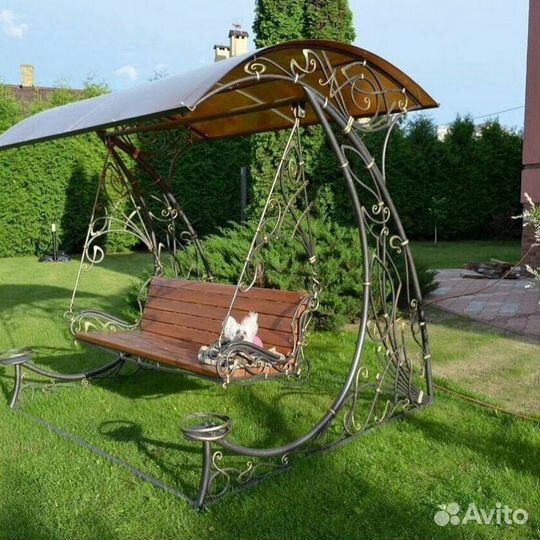 Кованые качели / Садовые качели