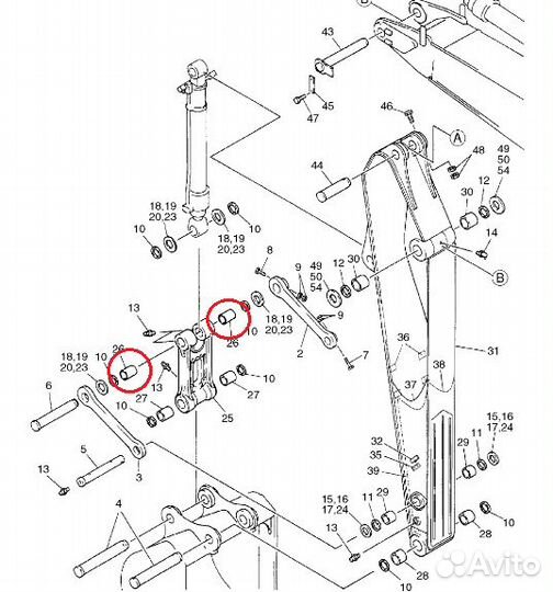 Втулка YN12B01599P1
