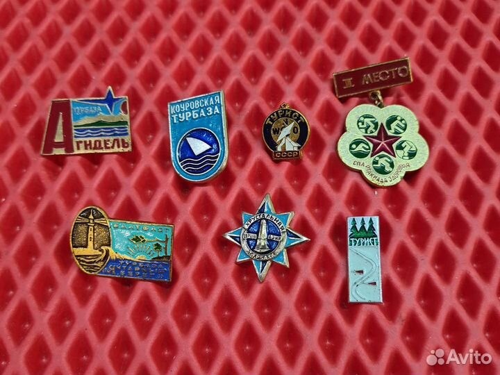 Значок Туризм за 1шт