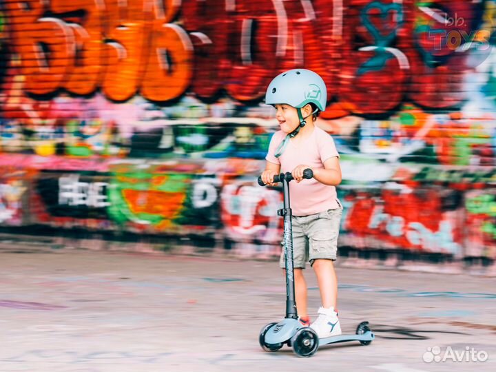 Самокат scoot and ride Highway Kick 3 LED