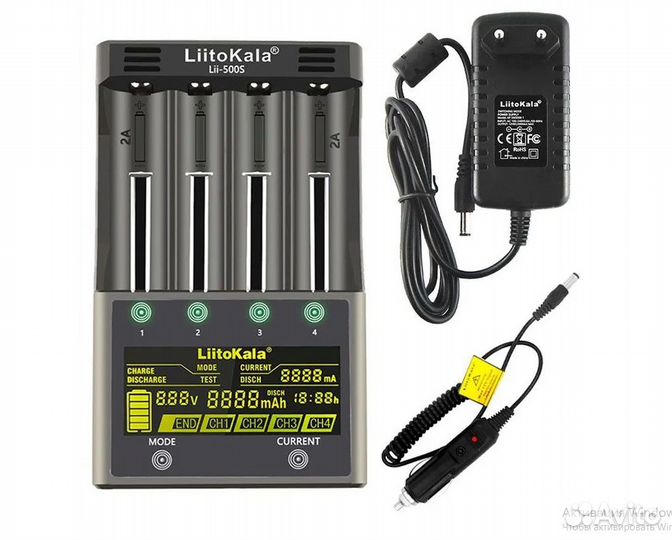 Зарядные устройства LiitoKala Lii-500S и Lii-PD4