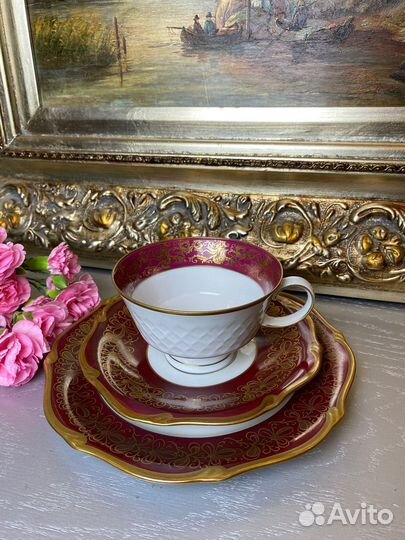 Чайное трио Weimar чашка с подбором Reichenbach