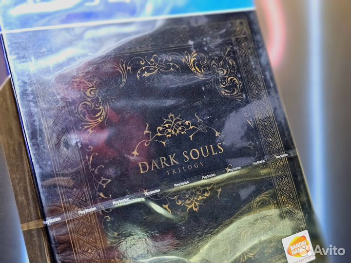 Диск PS5 PS4 Dark Souls Trilogy (русская версия)