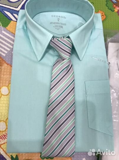 Рубашки школьные 7-8 лет