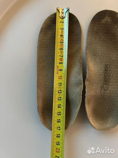 Ортопедические стельки 17 см