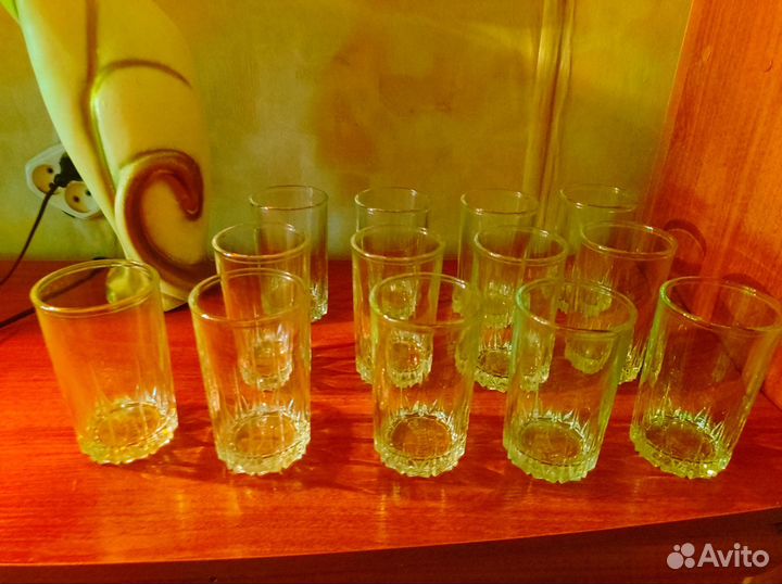 Стаканы пакетом 13 штук