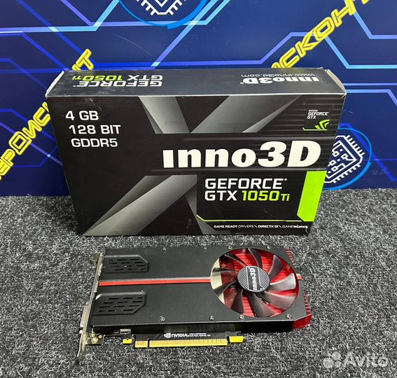 Inno3D GeForce GTX 1050 Ti 4GB 1-slot edition