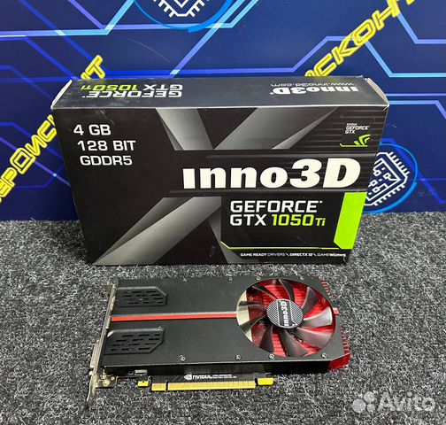 Inno3D GeForce GTX 1050 Ti 4GB 1-slot edition