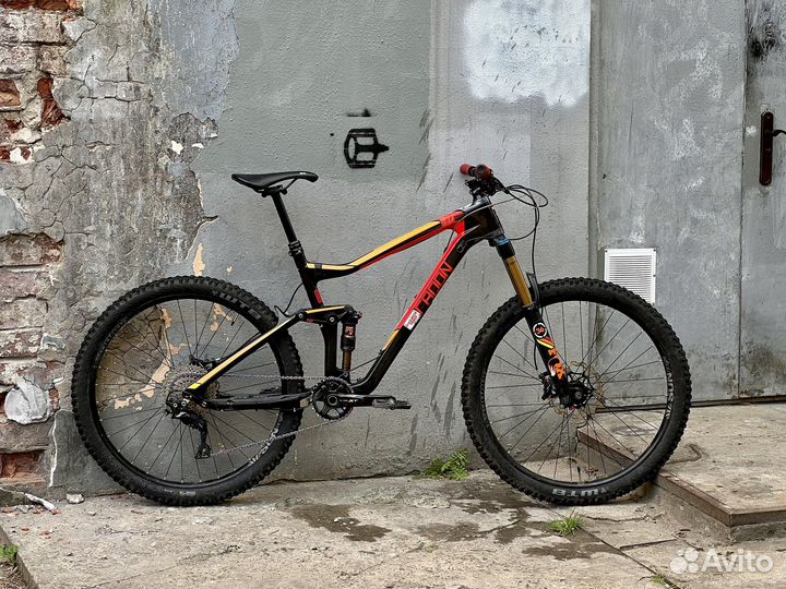 Велосипед, карбоновый двухподвес Radon