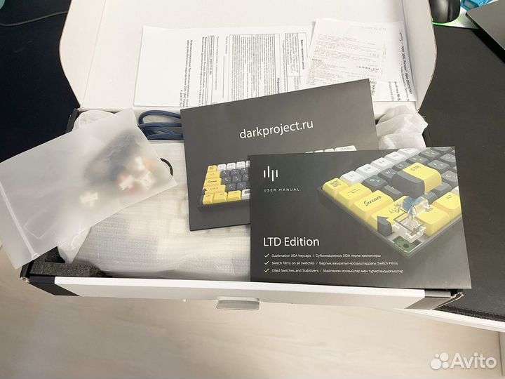 Клавиатура dark project kd83a