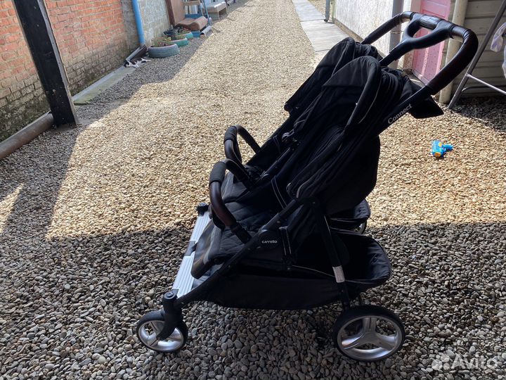 Коляска для двойни carrello connect бу