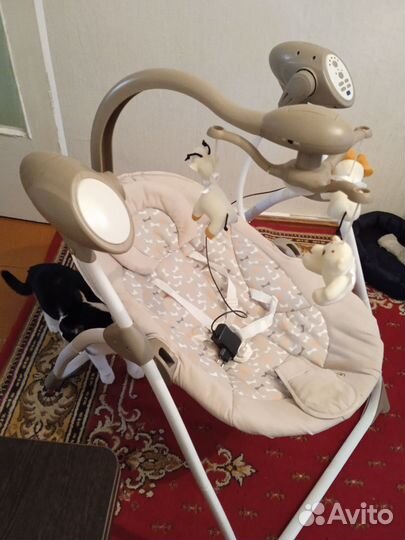 Детские электронные качели