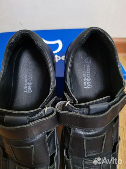 Туфли школьные нат. кожа, р. 39