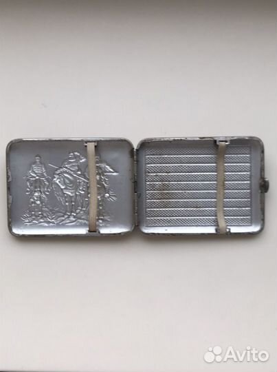 Портсигар «Три богатыря»