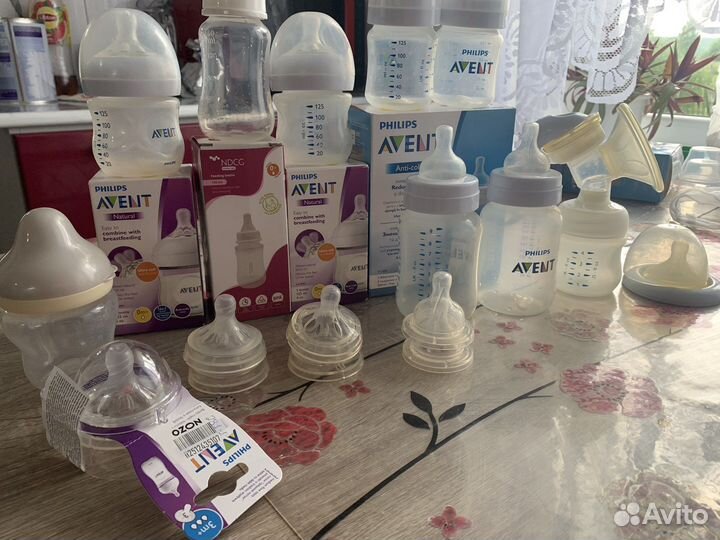 Бутылочки avent