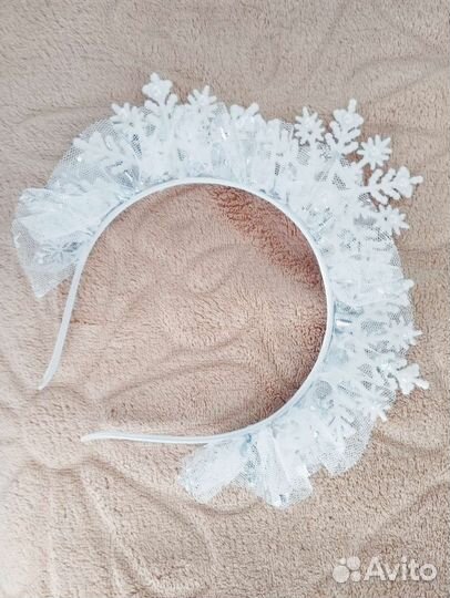 Ободки новогодние Снежинка, Ёлочка и пр