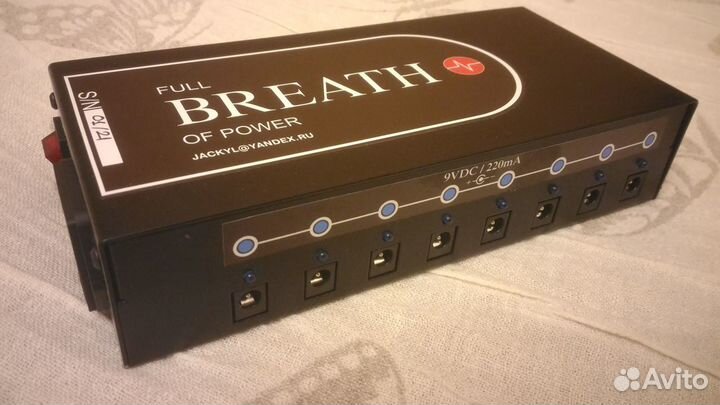 Блок питания Breath of Power для Вашего педалборда