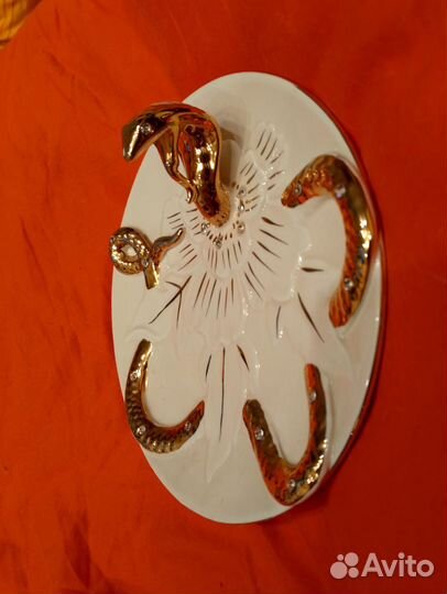 Тарелка, пепельница Змея. Англия