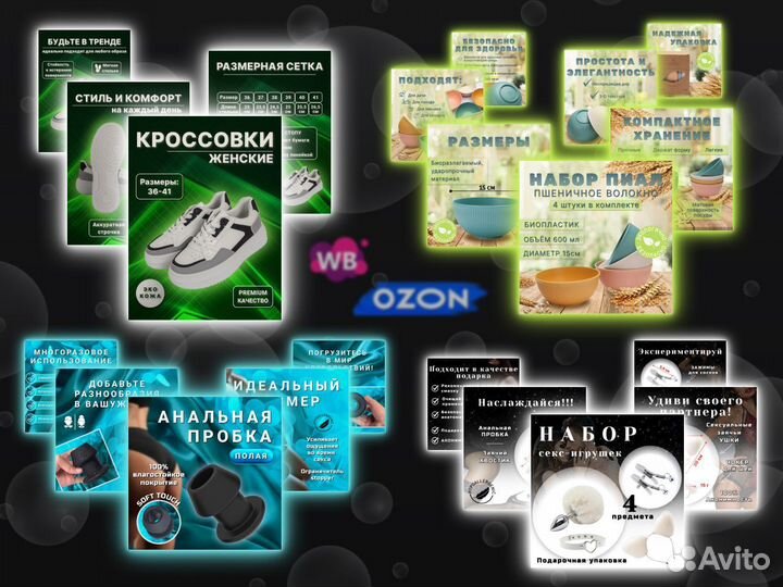 Инфографика для маркетплейсов