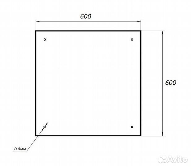 Защитный стеклянный экран для кухни