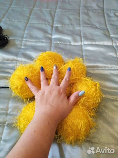 Пряжа для вязания травка