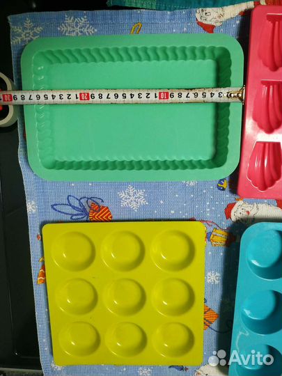Формы силиконовые 49 штук