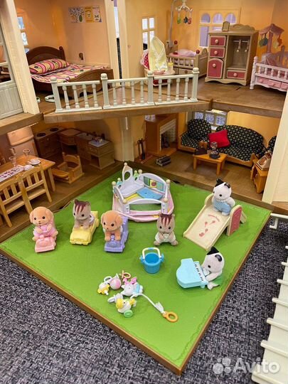 Sylvanian families дом со светом