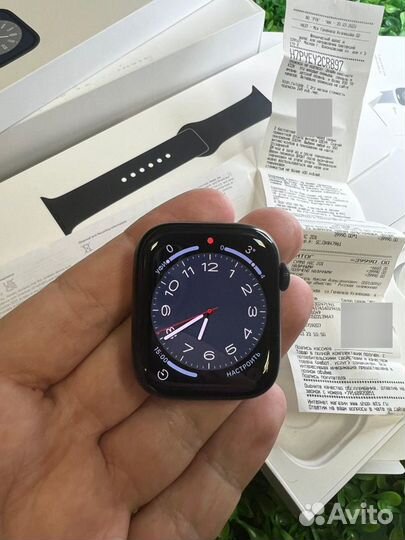 Шикарные Apple watch 8 45mm чек акб 98