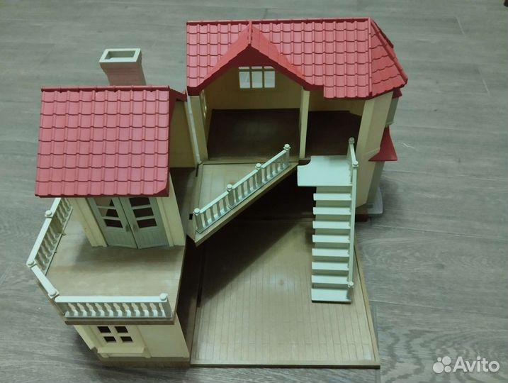 Sylvanian Families дом со светом и автомобиль