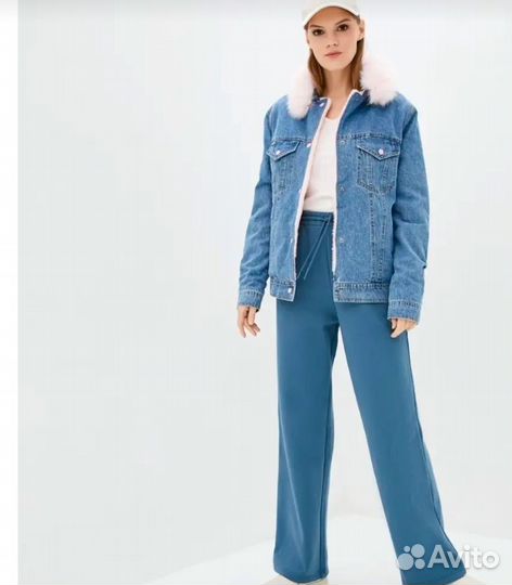 Джинсовая куртка утепленная