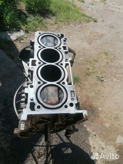 Блок с поршневой и валом