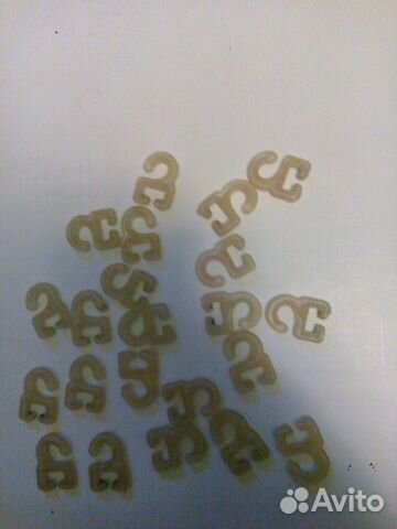 Крючки для гардины алюминиевой СССР