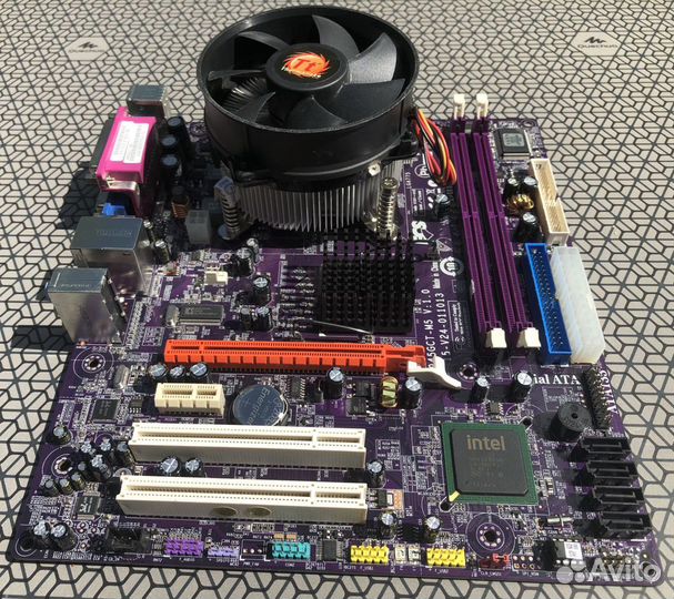 Материнская плата 945GCT-M5 на LGA 775 Dual DDR2