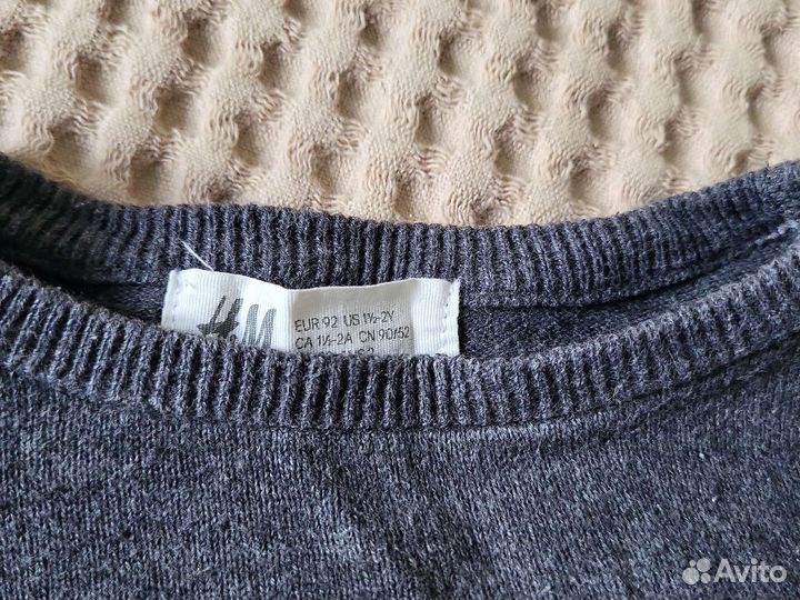 Свитер h&m 92см