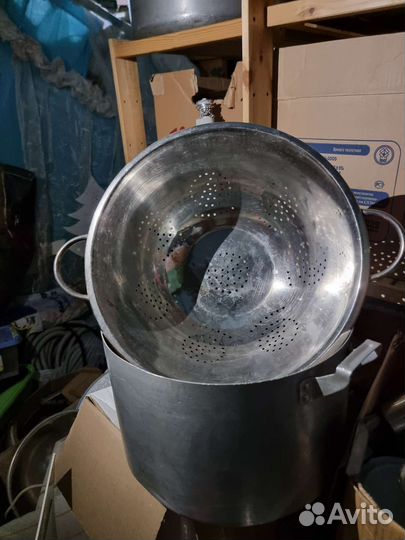 Кастрюли, баки, тазы