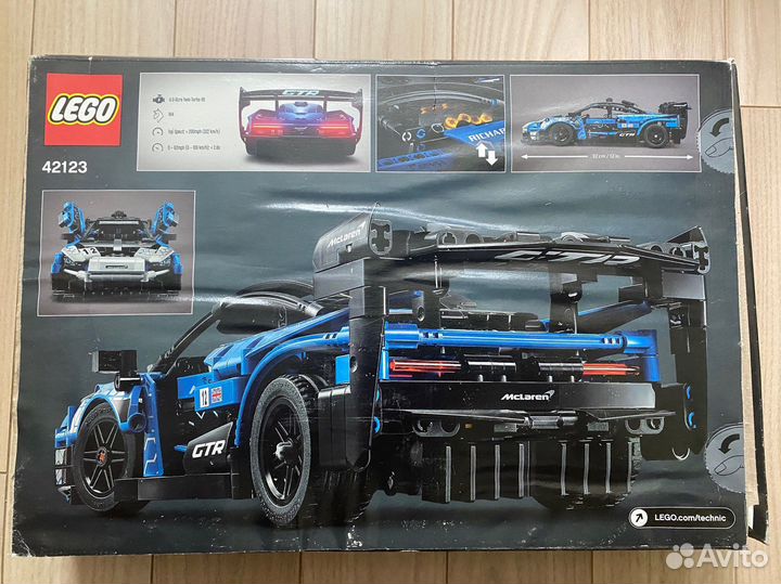 Конструктор lego Technic 42123 McLaren Senna GTR