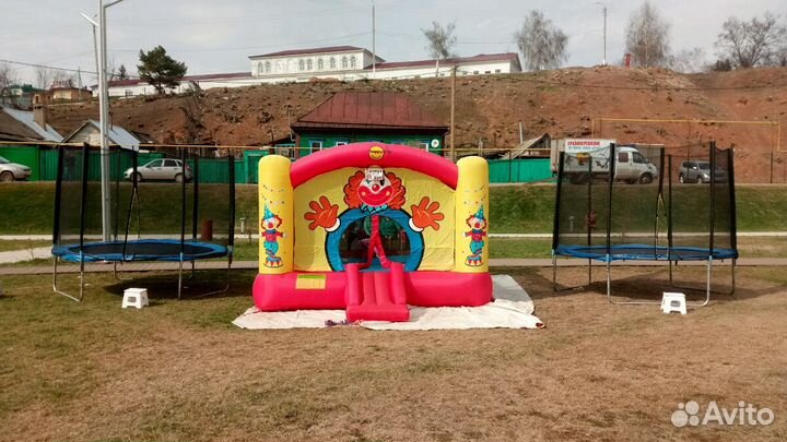 Аренда аттракционов Карусель Батуты Попкор Паровоз