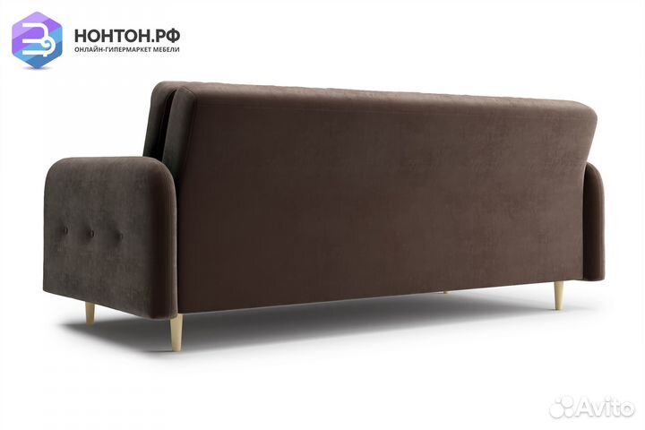 Диван книжка Париж коричневый
