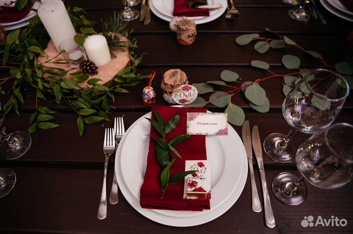 Оформление свадьбы, фотозона