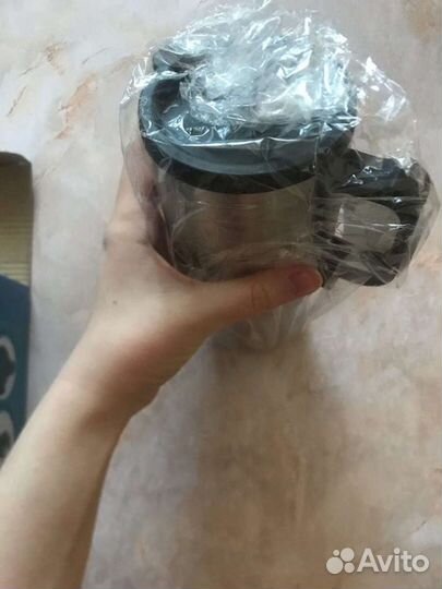 Автомобильная термо кружка с прикуривателем