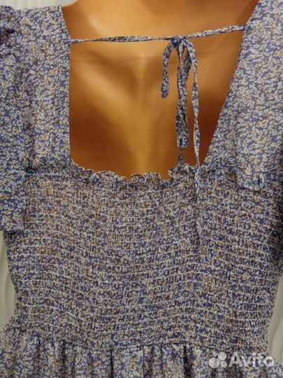 Платье шифоновое летнее