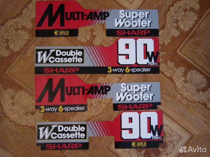 Наклейки для Sharp GF 777