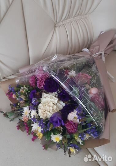 Живые цветы букеты