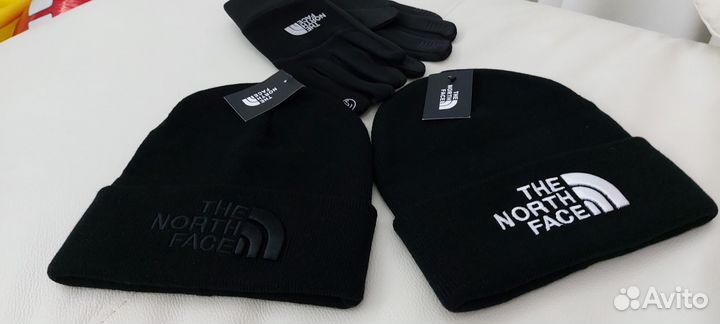 The North Face шапка двойная