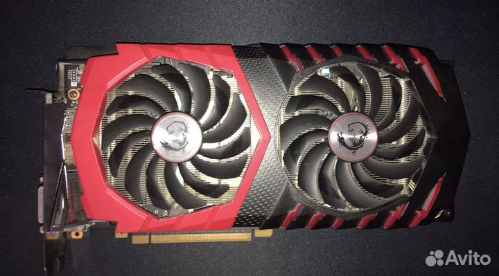 Видеокарта 6Gb MSI GTX 1060 Gaming X Plus