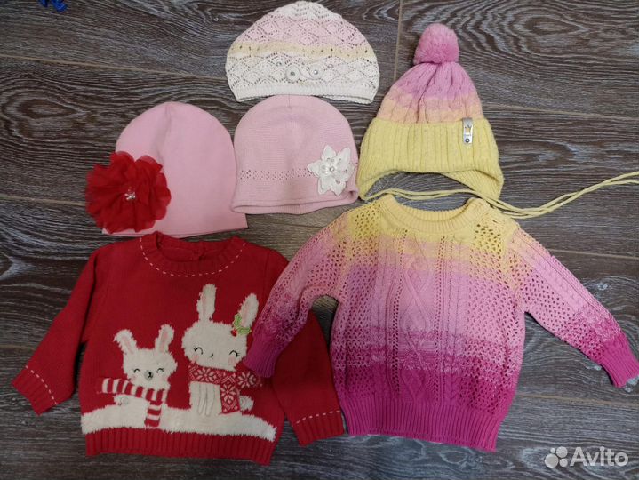 Вещи пакетом для девочки 80-86