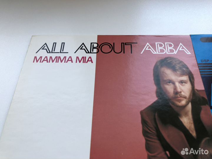 LP All About abba (1976) винил Japan оригинал