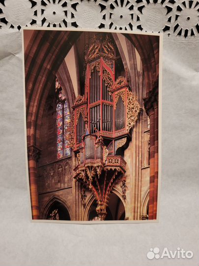 Набор 3-х открыток из кафедрального собора в Страс